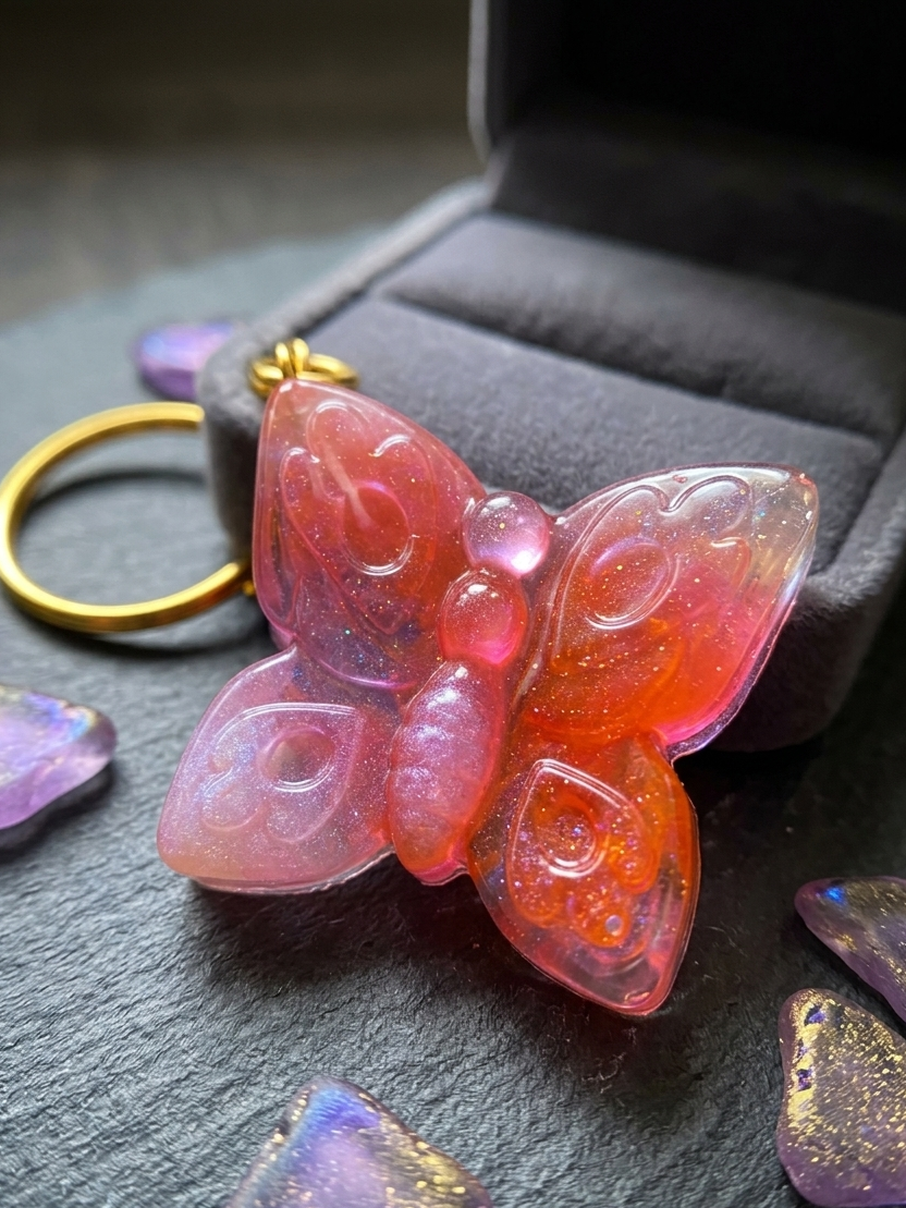 Porte-clés Papillon